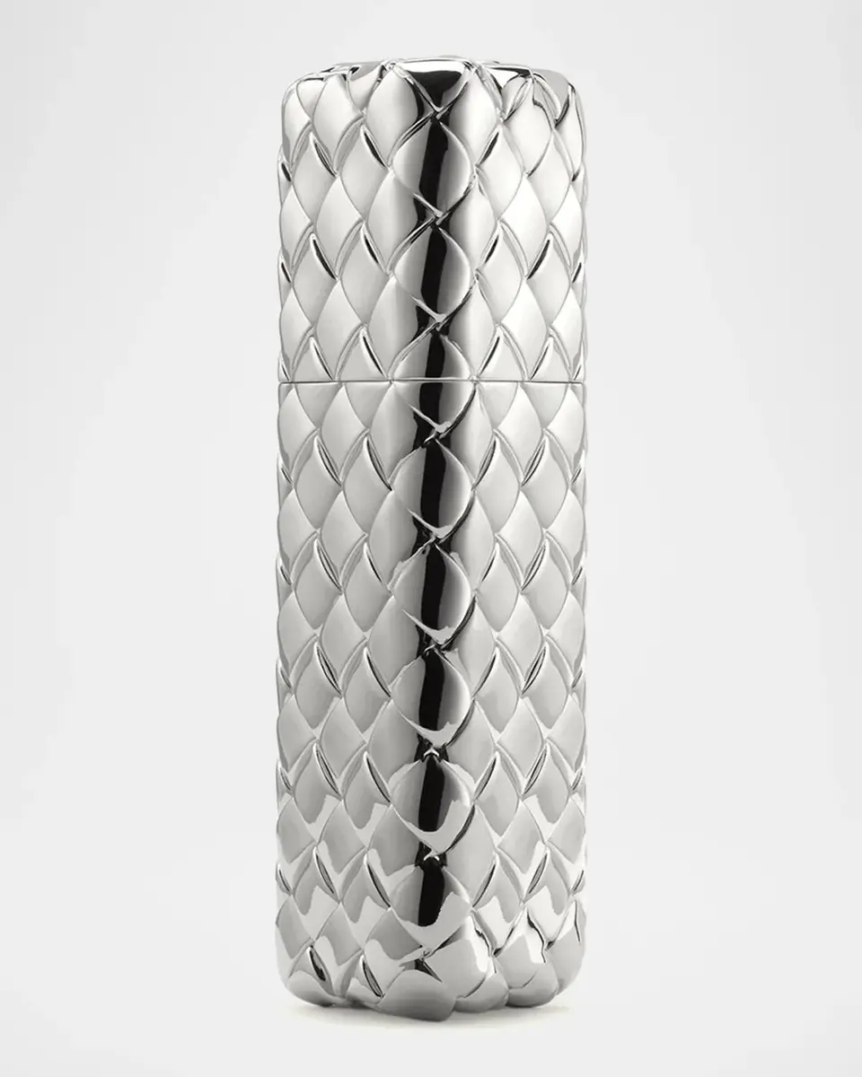 Bottega Veneta Silver Travel Perfume Case | Thumbnail 4