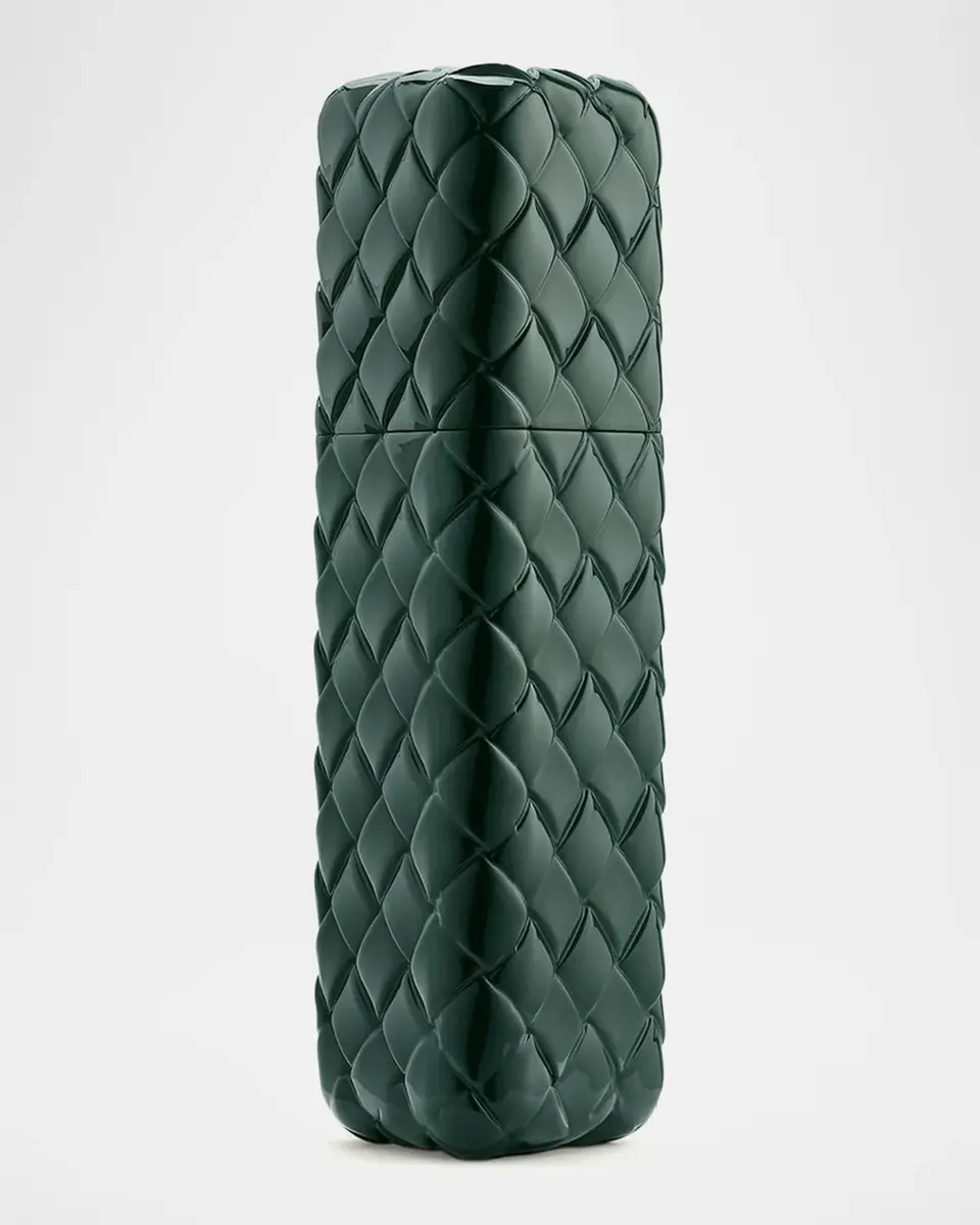 Bottega Veneta Green Intreccio Travel Case | Thumbnail 4