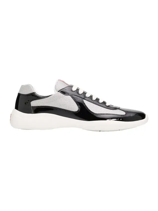 Prada Men's America's Cup Patent Leather Sneakers
