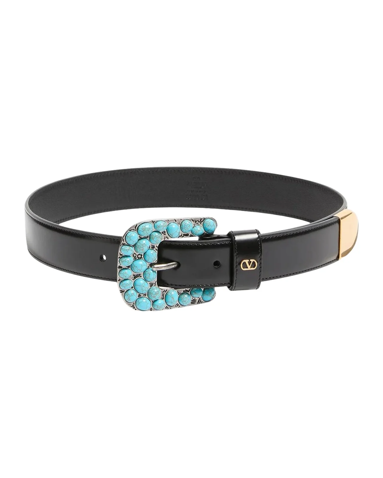 VLogo Signature Brushed Calfskin Belt, 30mm VLogo Signature Brushed Calfskin Belt, 30mm