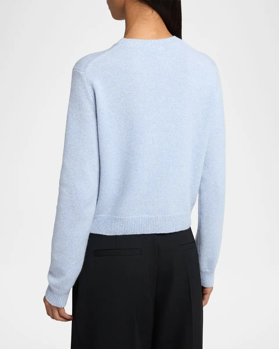 Jil Sander Wool-Cashmere Crewneck Sweater | Thumbnail 3 Jil Sander Wool-Cashmere Crewneck Sweater | Thumbnail 3