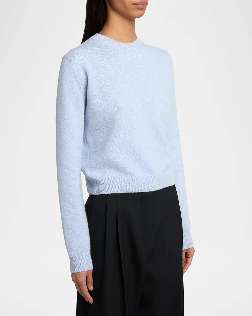 Jil Sander Wool-Cashmere Crewneck Sweater | Thumbnail 4 Jil Sander Wool-Cashmere Crewneck Sweater | Thumbnail 4