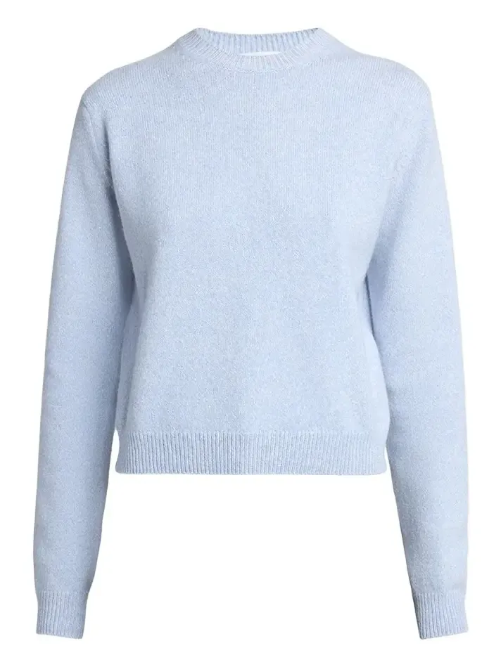 Wool-Cashmere Crewneck Sweater