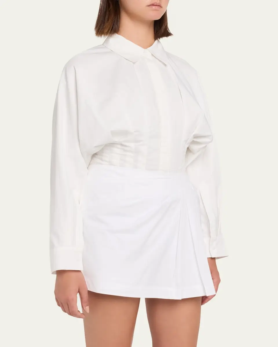 Simkhai Cleriys Dolman-Sleeve Bodysuit | Thumbnail 4 Simkhai Cleriys Dolman-Sleeve Bodysuit | Thumbnail 4
