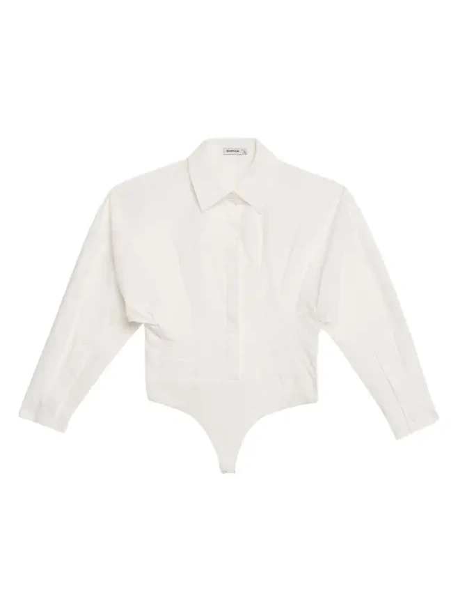 Cleriys Dolman-Sleeve Bodysuit