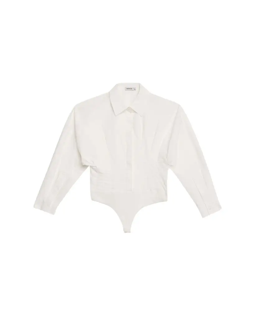 Simkhai Cleriys Dolman-Sleeve Bodysuit | Image 1 Simkhai Cleriys Dolman-Sleeve Bodysuit | Image 1