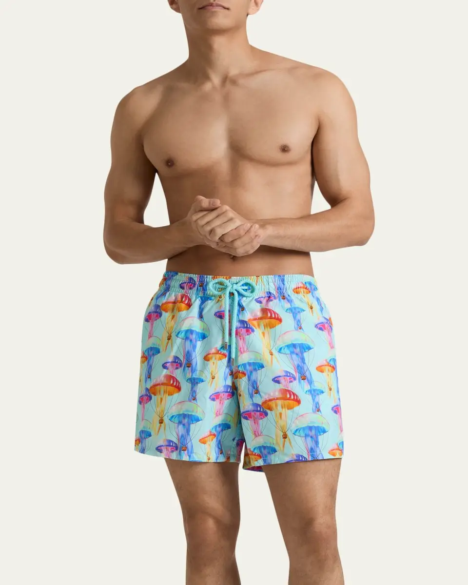 Vilebrequin Men's Medusair Jellyfish Swim Shorts | Thumbnail 2