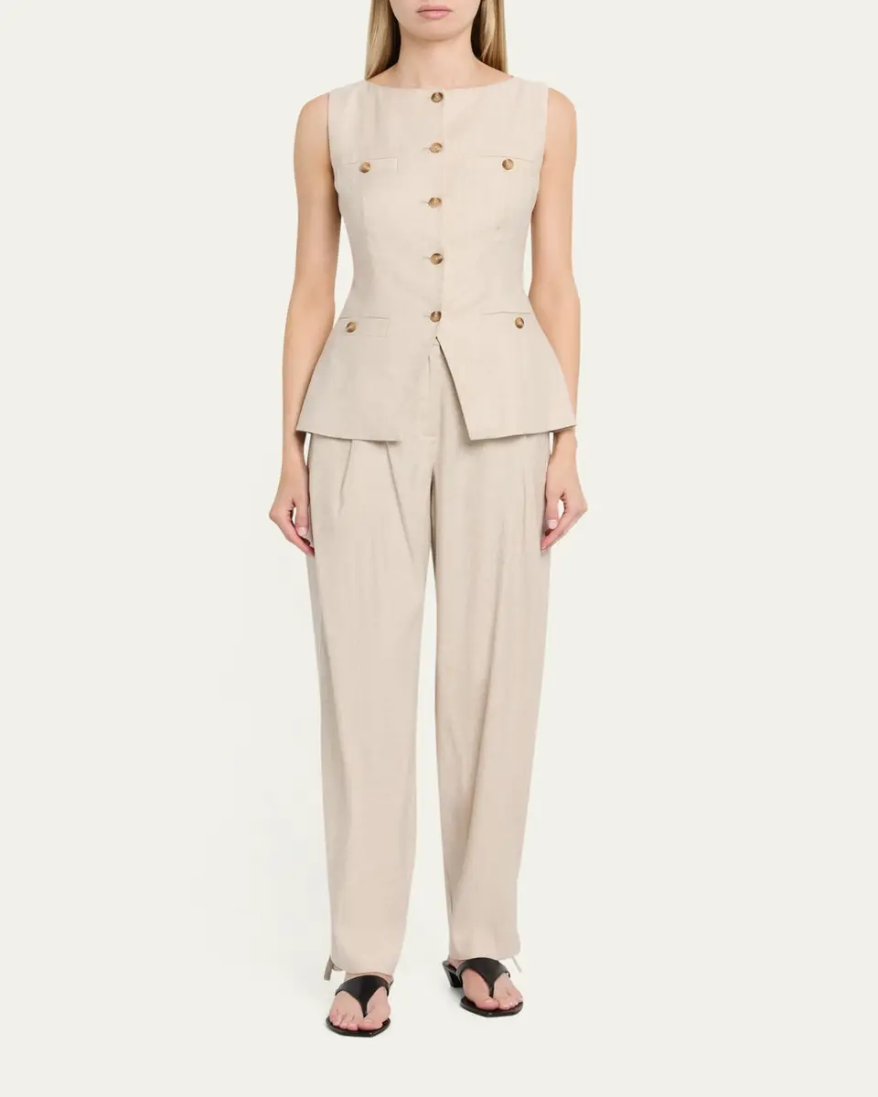 Toccin Amra Boat-Neck Vest | Thumbnail 2 Toccin Amra Boat-Neck Vest | Thumbnail 2