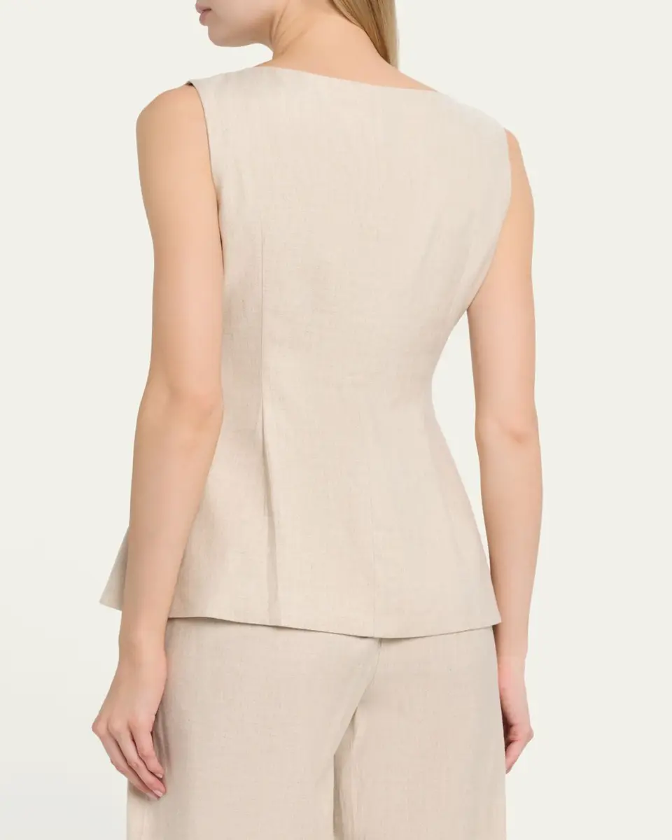 Toccin Amra Boat-Neck Vest | Thumbnail 3 Toccin Amra Boat-Neck Vest | Thumbnail 3