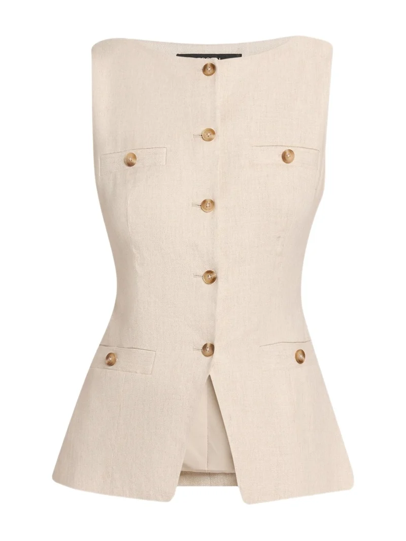 Toccin Amra Boat-Neck Vest