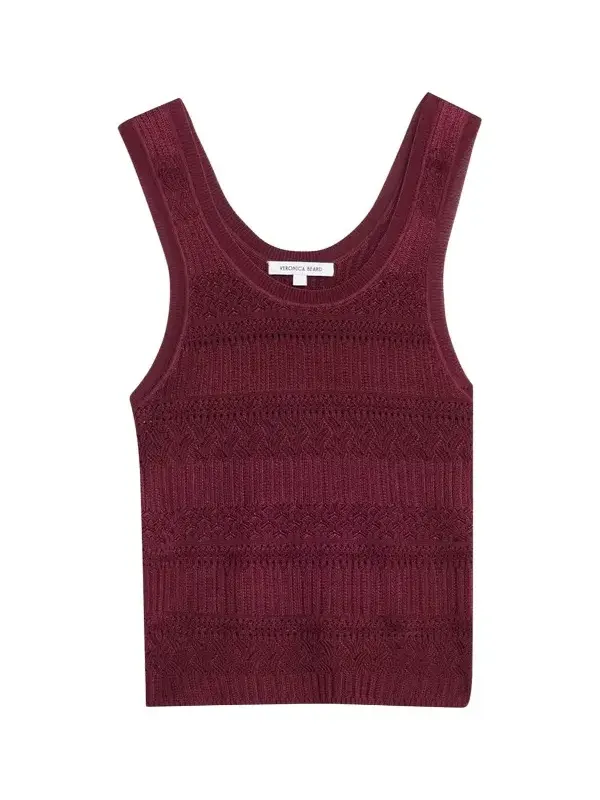 Veronica Beard Sandra Knit Tank Top