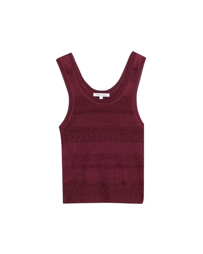 Veronica Beard Sandra Knit Tank Top | Image 1 Veronica Beard Sandra Knit Tank Top | Image 1