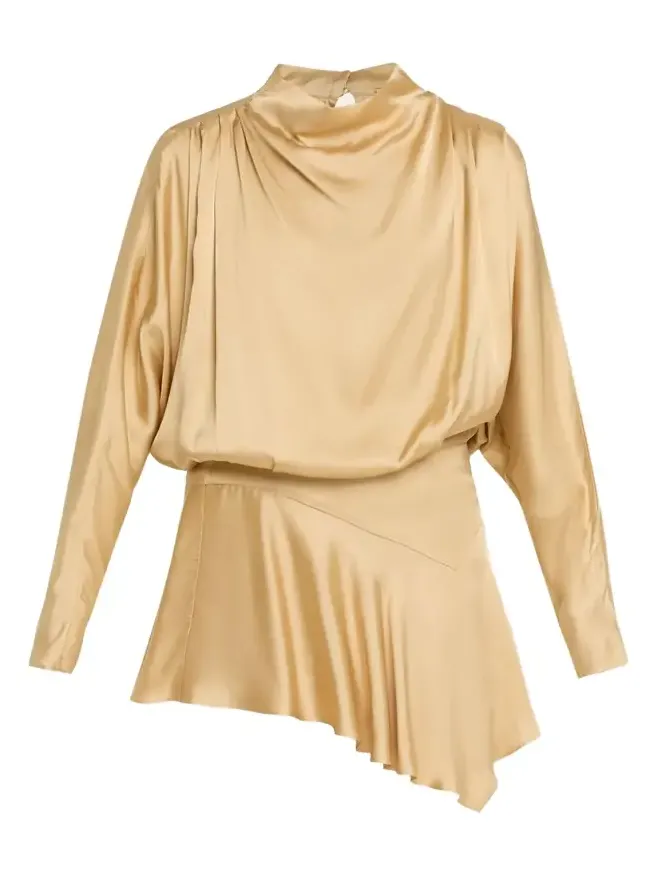 Neline Asymmetric Mini Dress
