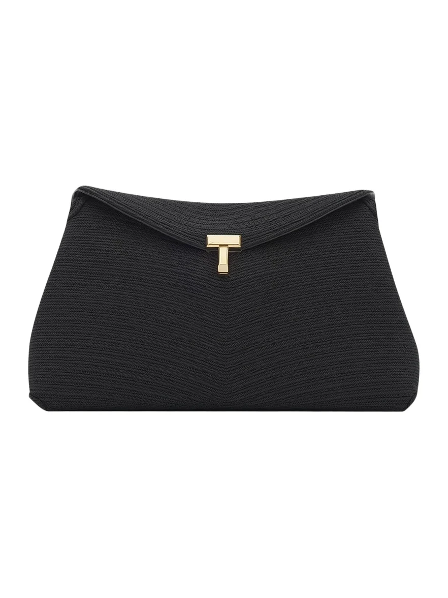 TOTEME T-Lock Rope Clutch Bag
