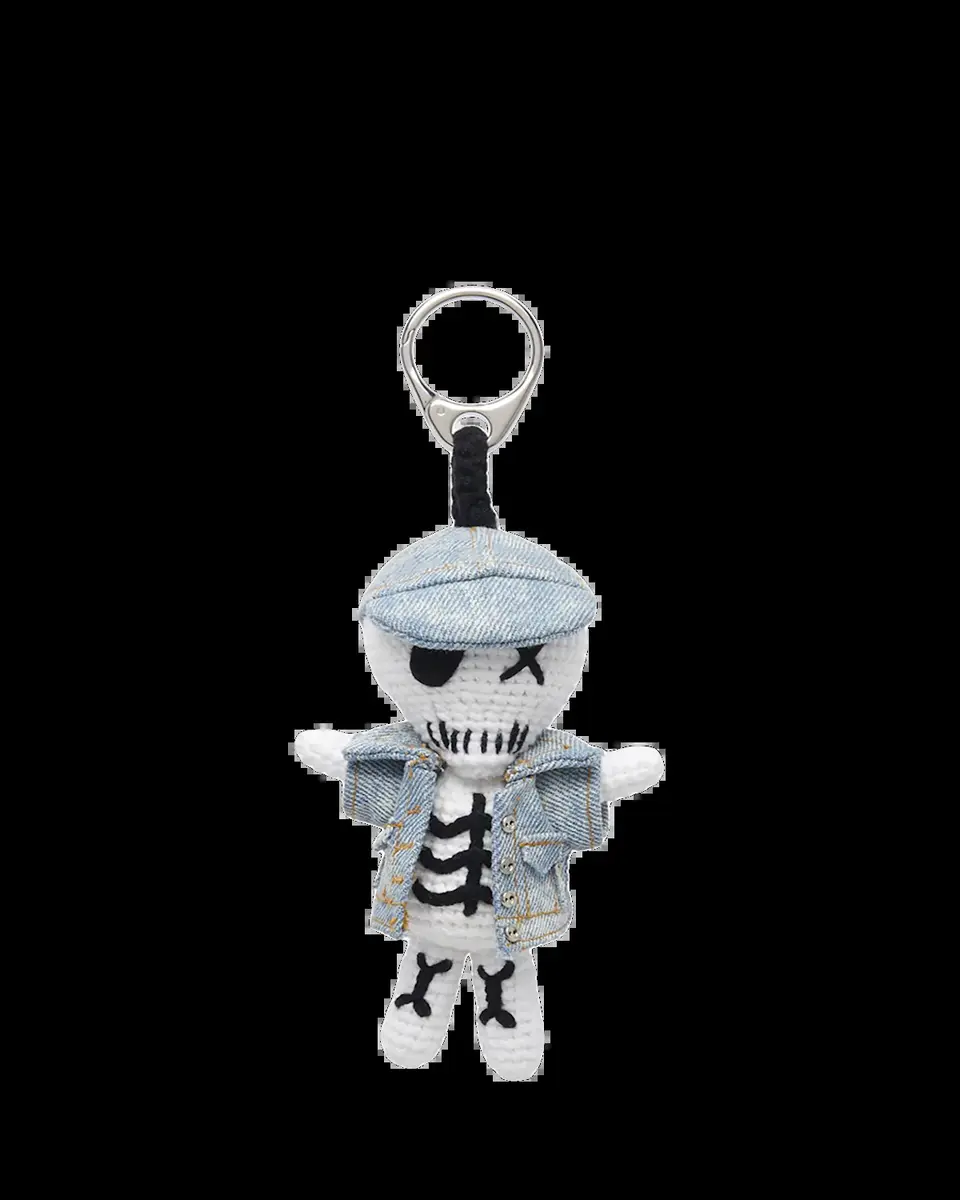 Alexander McQueen The Doll Denim Bag Charm | Thumbnail 2 Alexander McQueen The Doll Denim Bag Charm | Thumbnail 2