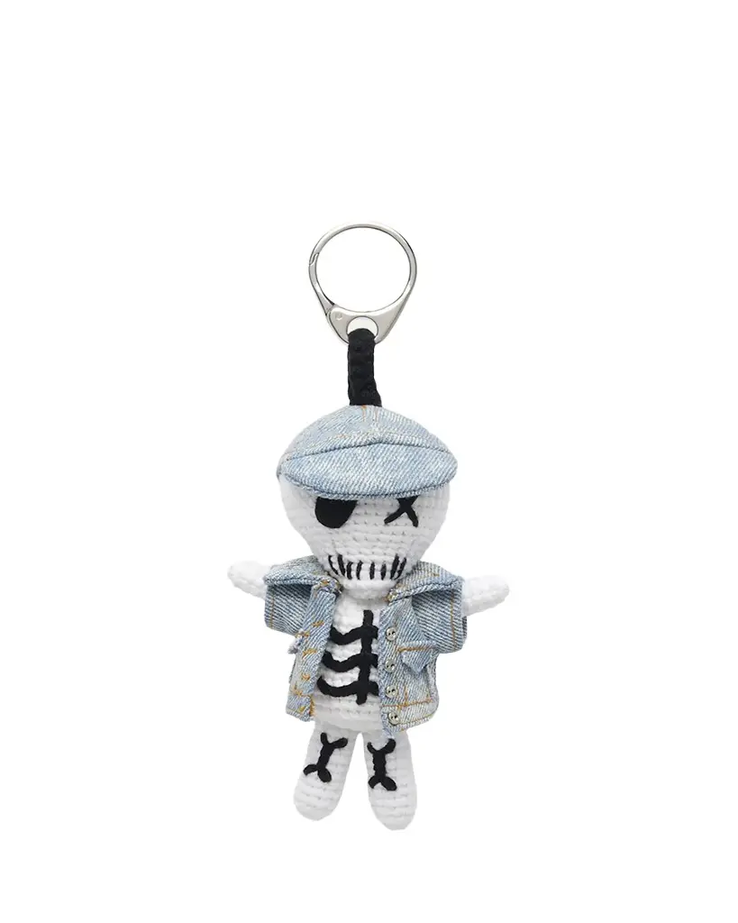 McQueen The Doll Denim Bag Charm | Image 1 McQueen The Doll Denim Bag Charm | Image 1