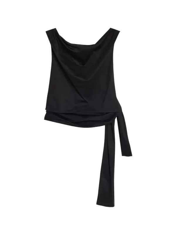Zafira Twisted Mercerized Cotton Jersey Top Zafira Twisted Mercerized Cotton Jersey Top