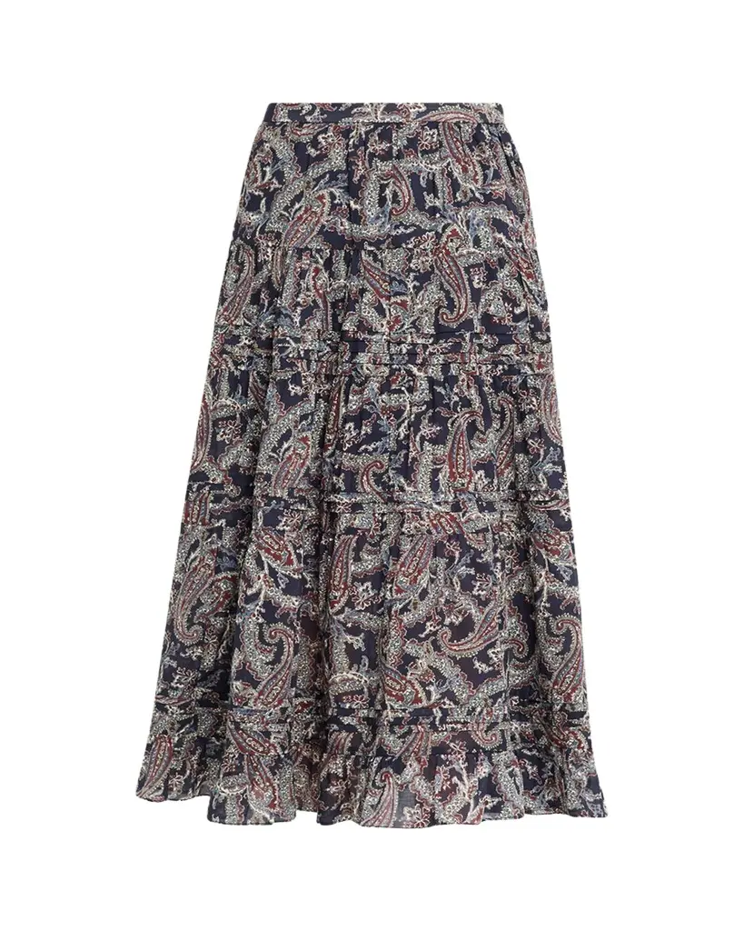 Veronica Beard Heatheralyn Paisley Skirt | Image 1 Veronica Beard Heatheralyn Paisley Skirt | Image 1