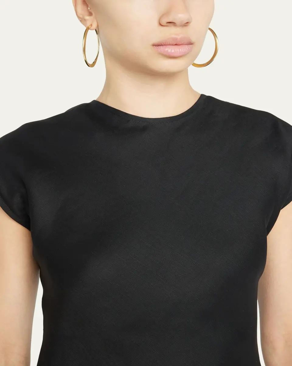 Ippolita Large Twisted Hoop Earrings in 18K Gold | Thumbnail 2