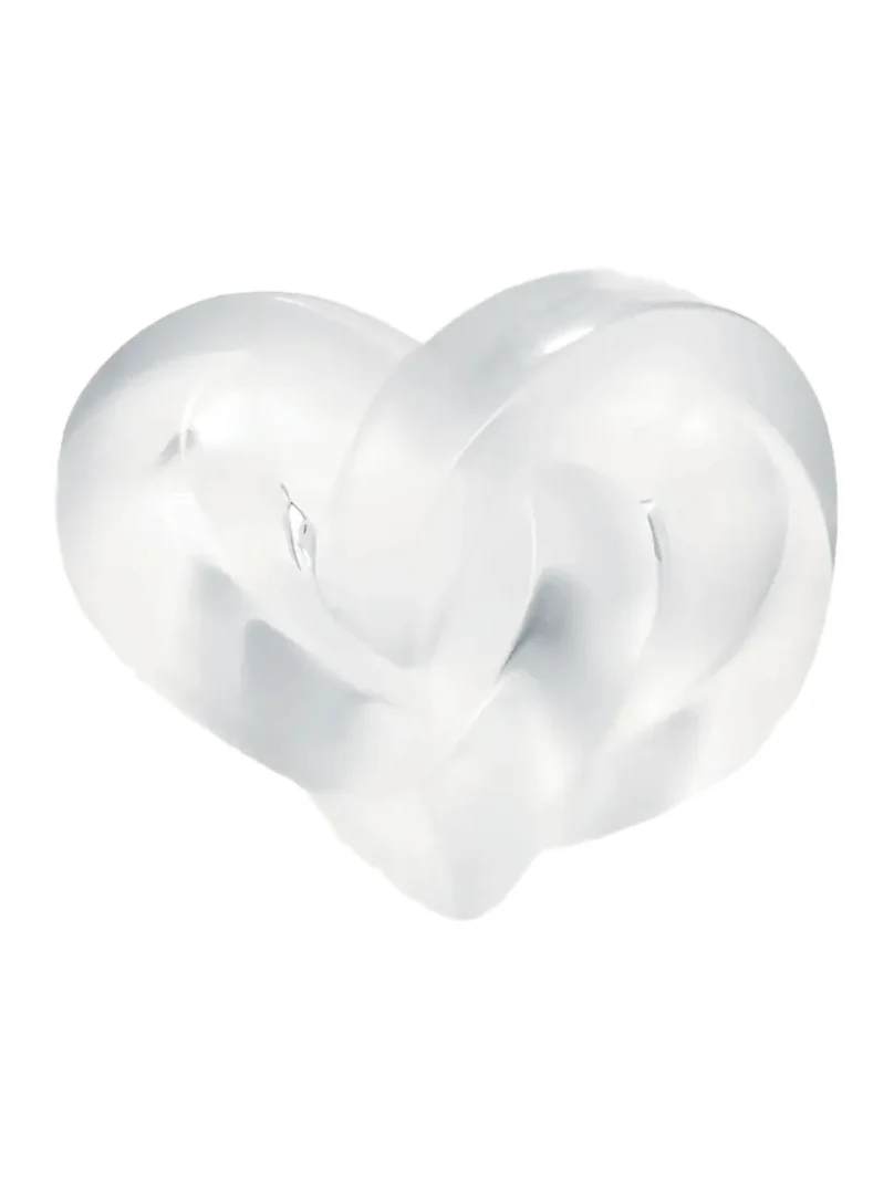 Lalique Clear Heart Paperweight