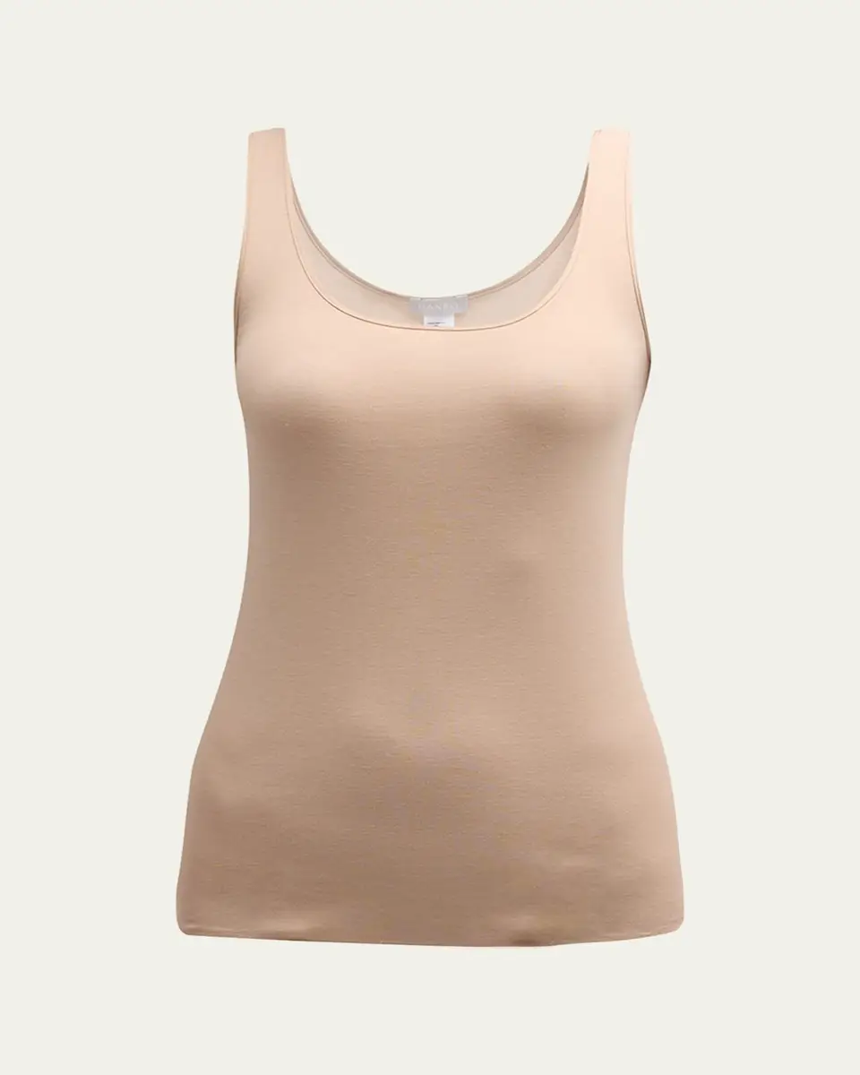Hanro Cotton Seamless Tank | Thumbnail 3