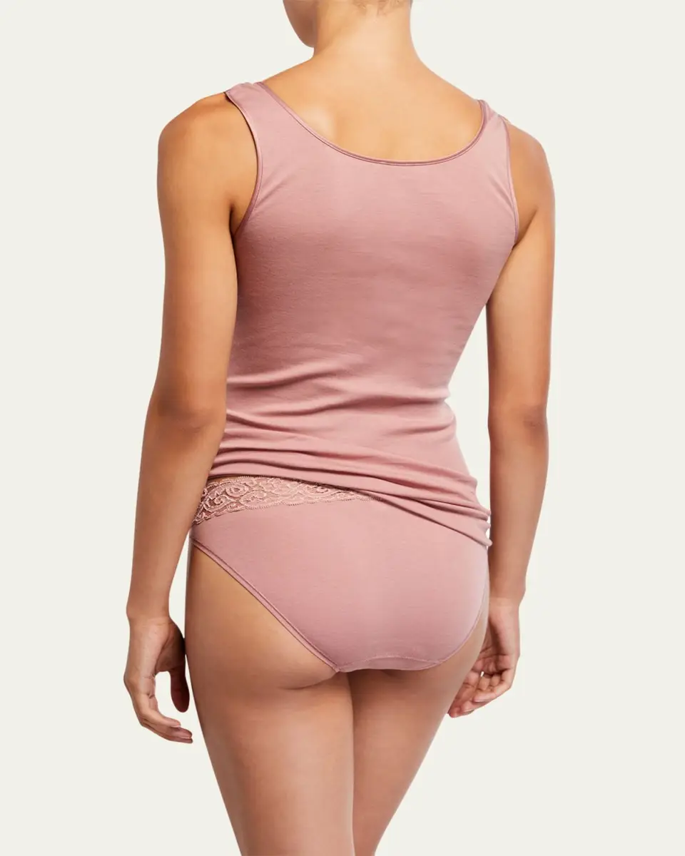 Hanro Cotton Seamless Tank | Thumbnail 6