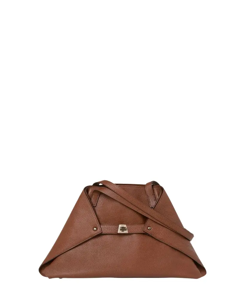 Akris Ai Small Leather Shoulder Tote Bag | Image 1 Akris Ai Small Leather Shoulder Tote Bag | Image 1