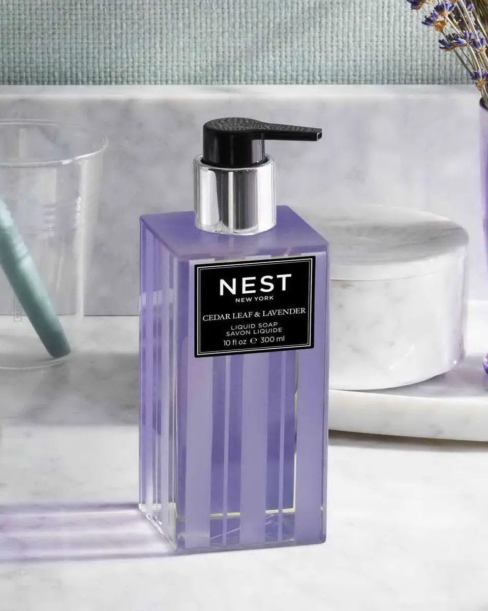 NEST New York Cedar Leaf & Lavender Liquid Soap, 10 oz. | Thumbnail 5