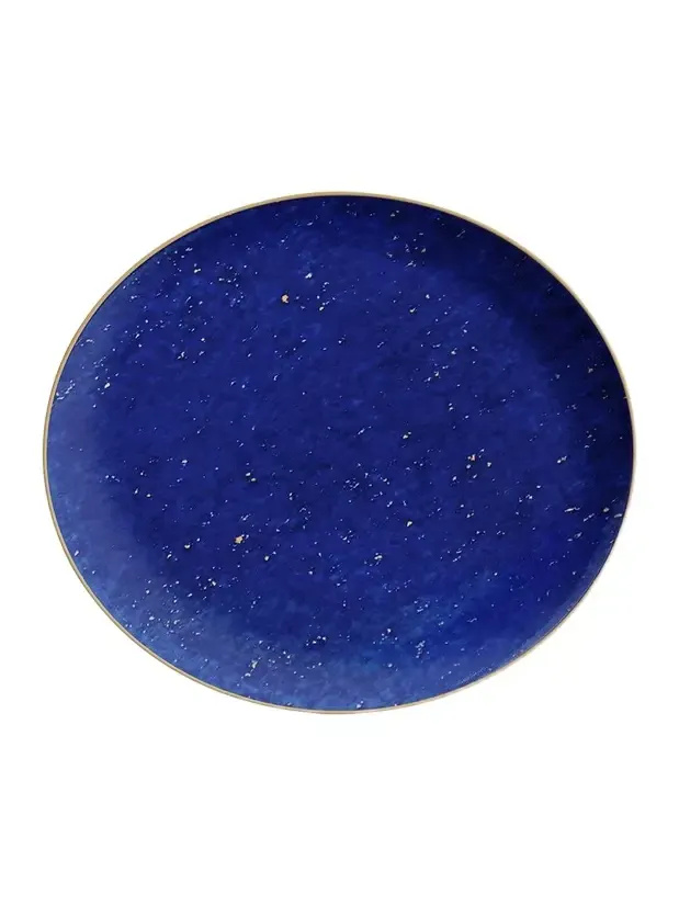 L'Objet Lapis Dessert Plates, Set of 4
