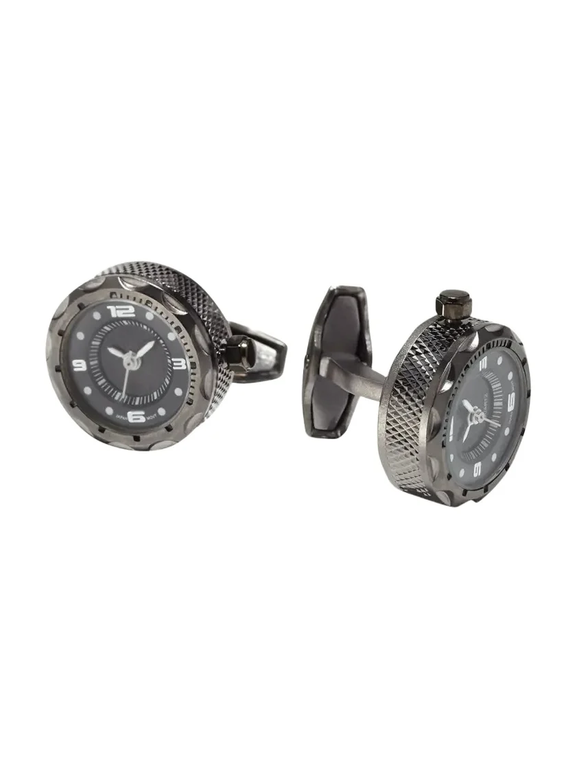 Sterling Silver Watch Cuff Links Sterling Silver Watch Cuff Links