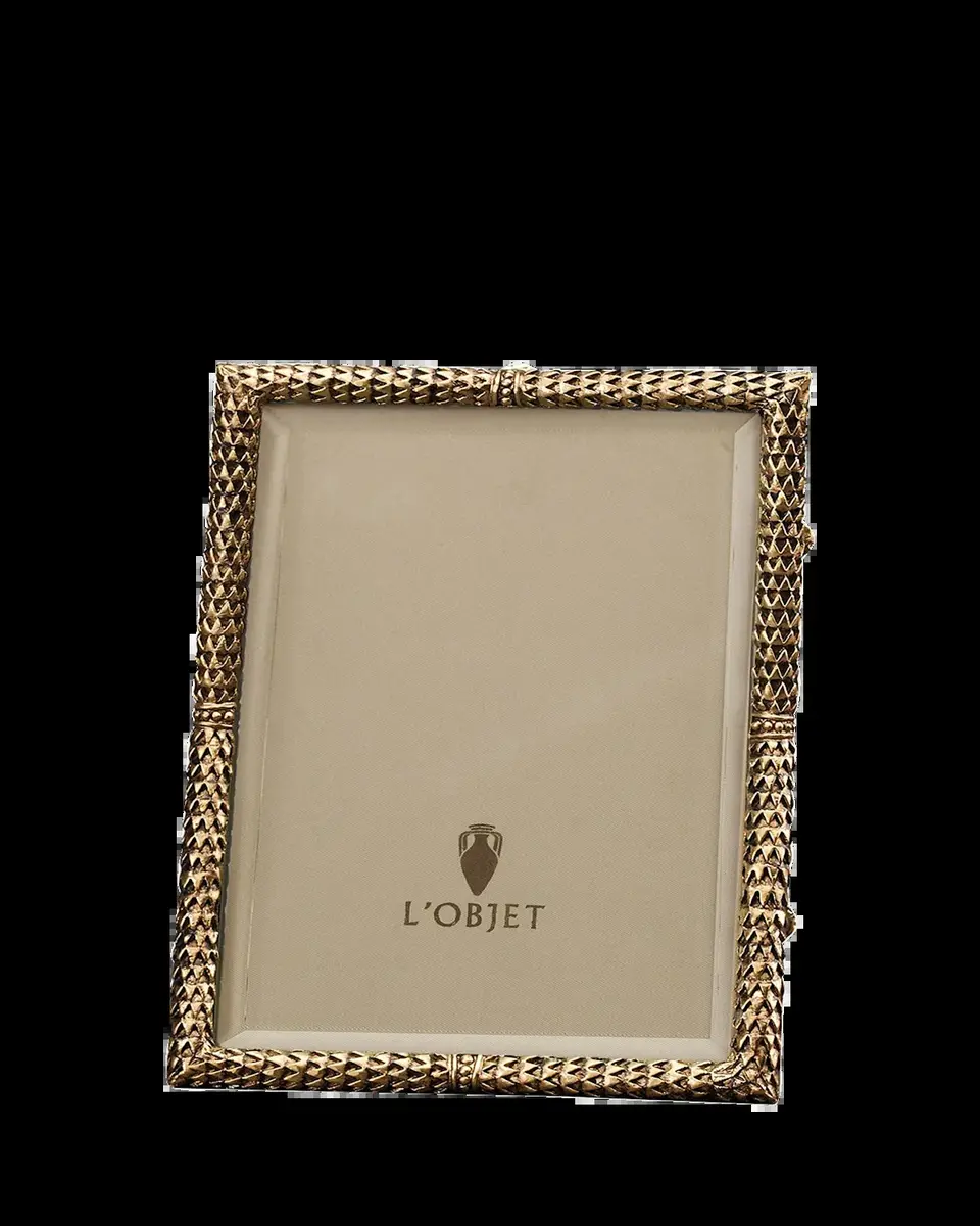 L'Objet Scales Gold-Plated 8" x 10" Picture Frame | Thumbnail 2