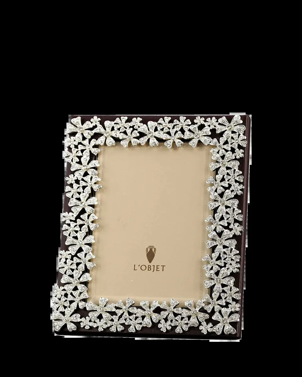 L'Objet Garland Swarovski Crystal Picture Frame, 8x10" | Thumbnail 2 L'Objet Garland Swarovski Crystal Picture Frame, 8x10" | Thumbnail 2