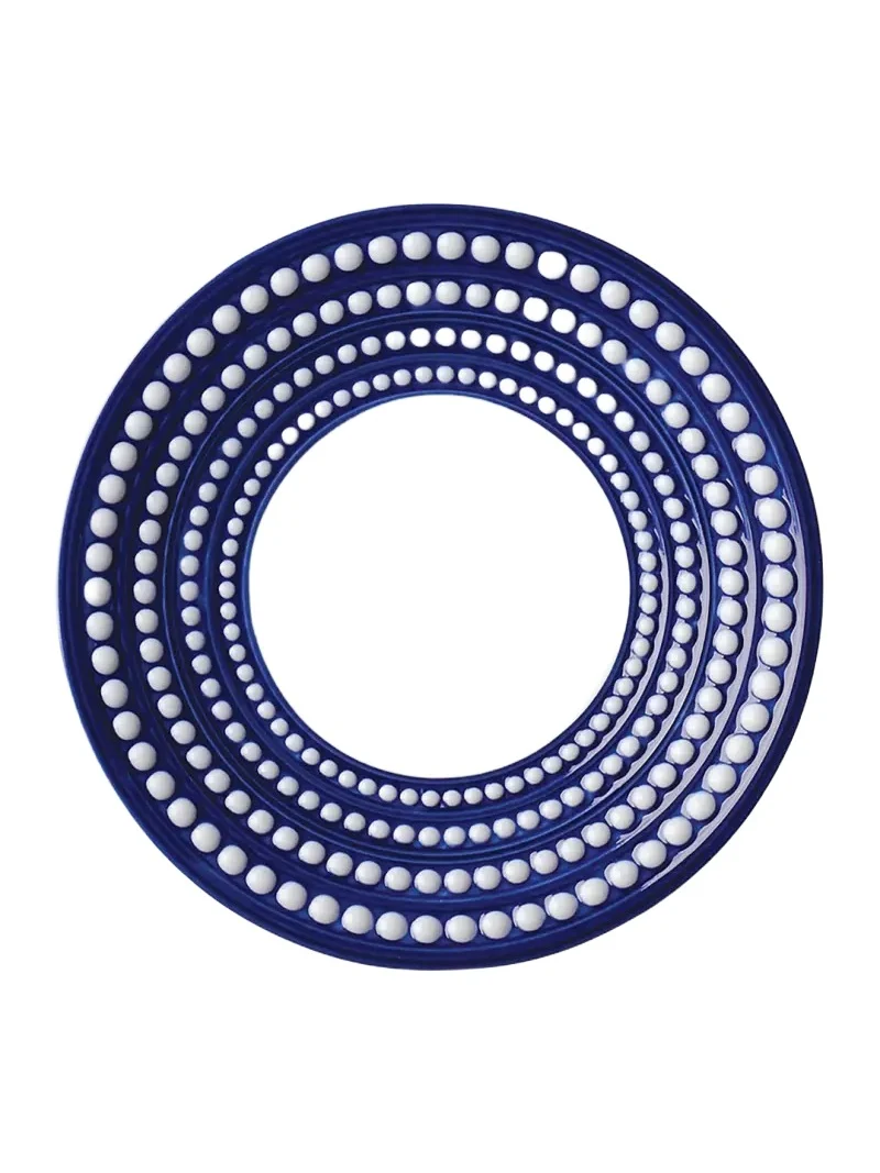 L'Objet Perlee Bleu Saucer