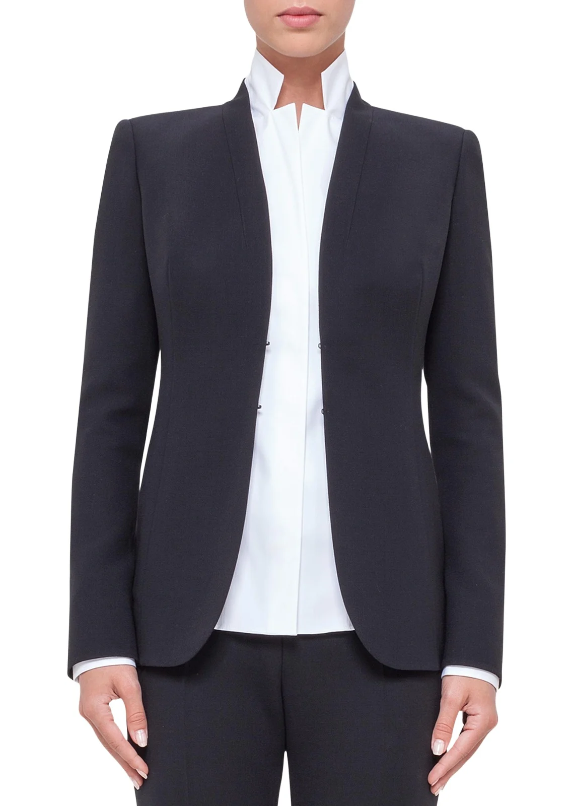 Akris Shawl-Collar Wool Jacket