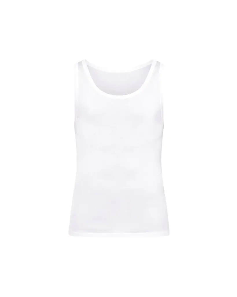 Hanro Cotton Pure Tank Top | Image 1 Hanro Cotton Pure Tank Top | Image 1