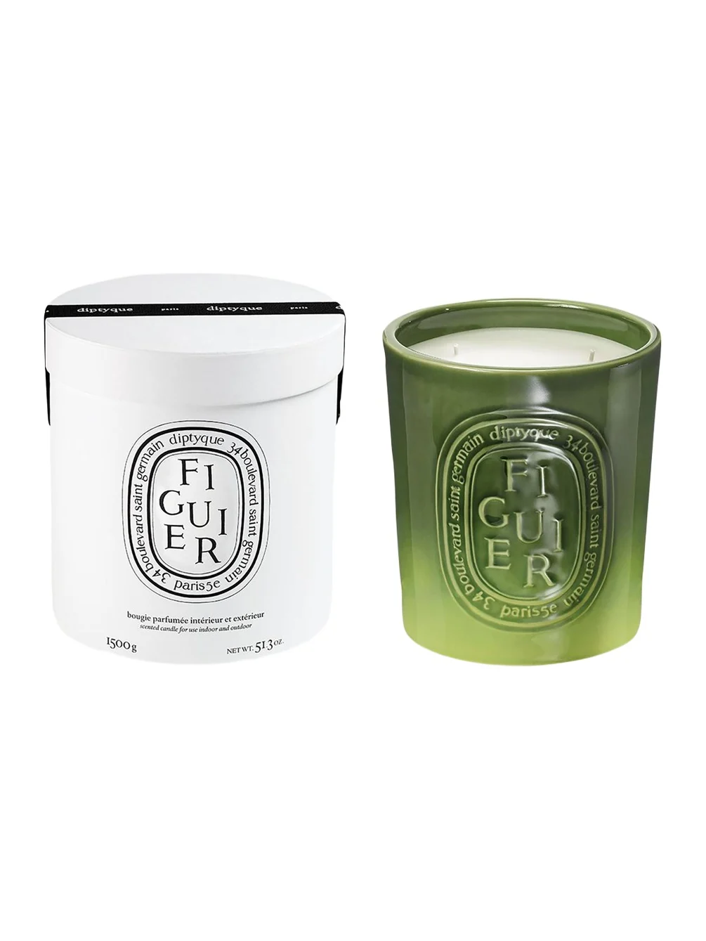 Diptyque Figuier (Fig) Scented Indoor & Outdoor Candle, 51.3 oz.