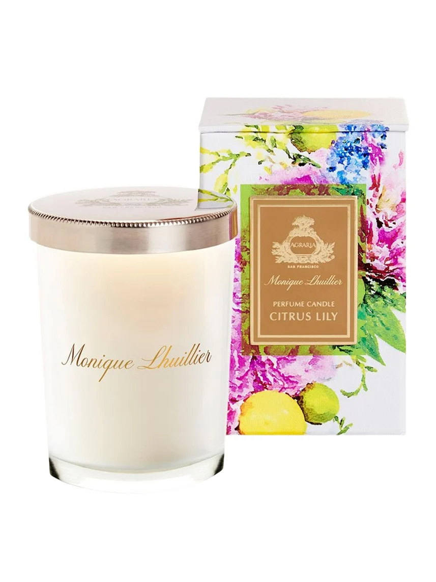 Agraria Monique Lhuillier Citrus Lily Perfume Candle, 7 oz.