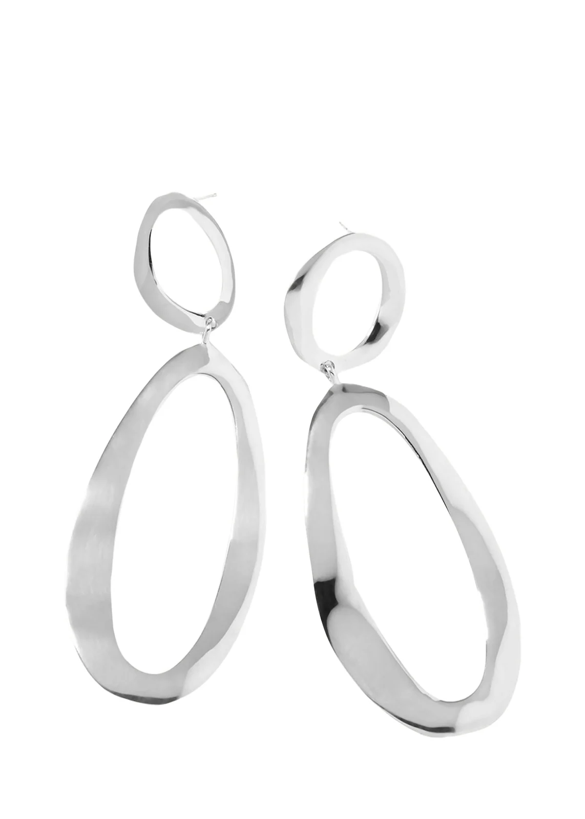 Snowman Earrings in Sterling Silver Snowman Earrings in Sterling Silver