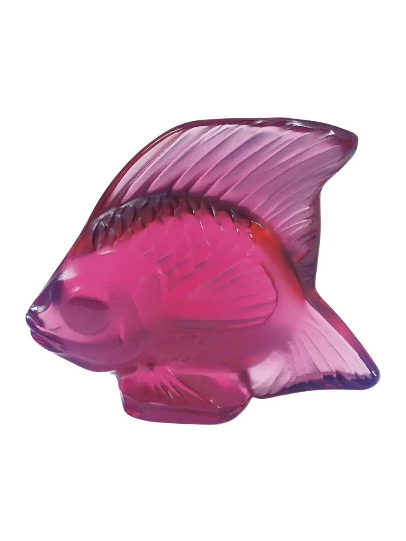 Lalique Fuchsia Fish
