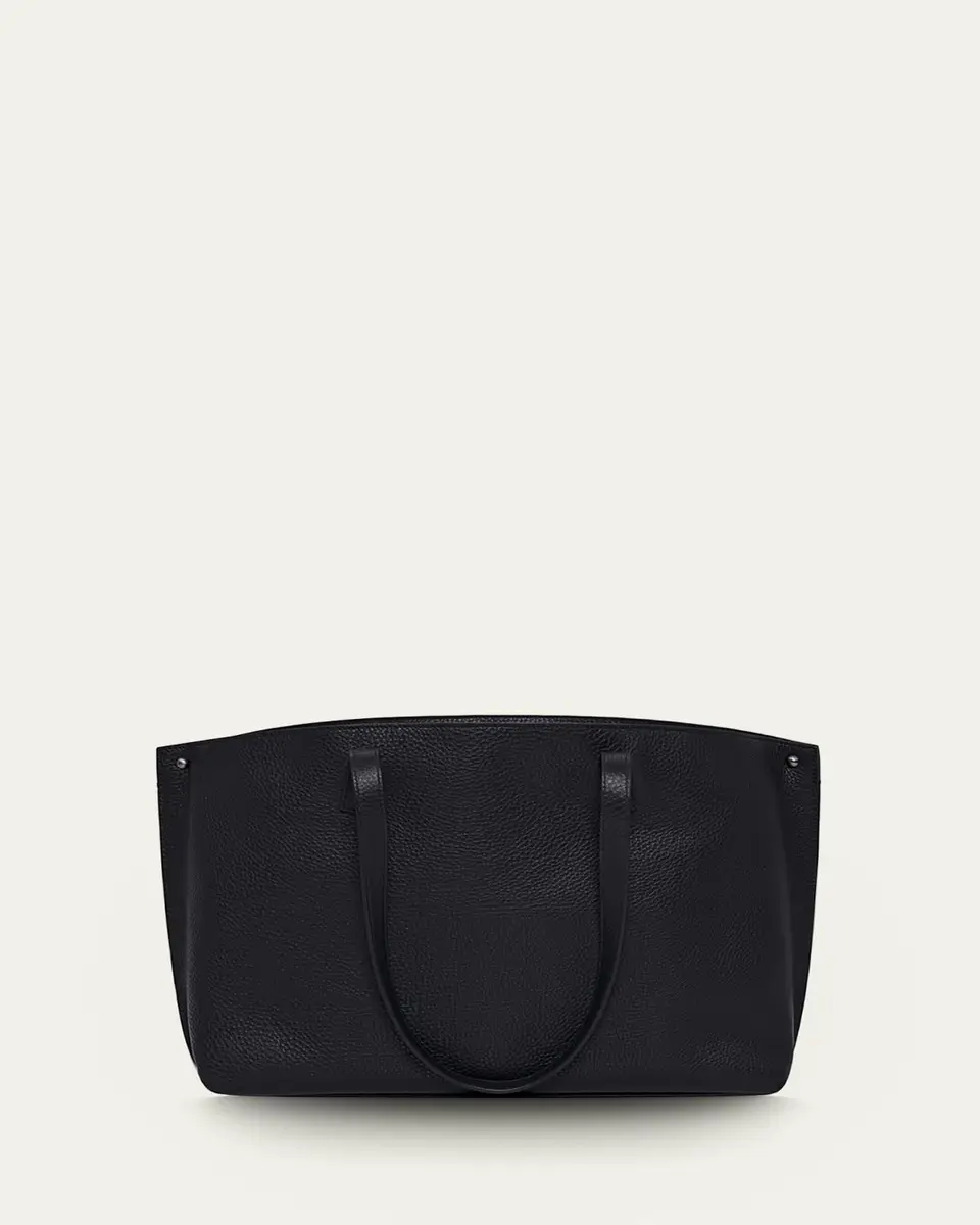 Akris Ai Small Leather Shoulder Tote Bag | Thumbnail 2 Akris Ai Small Leather Shoulder Tote Bag | Thumbnail 2
