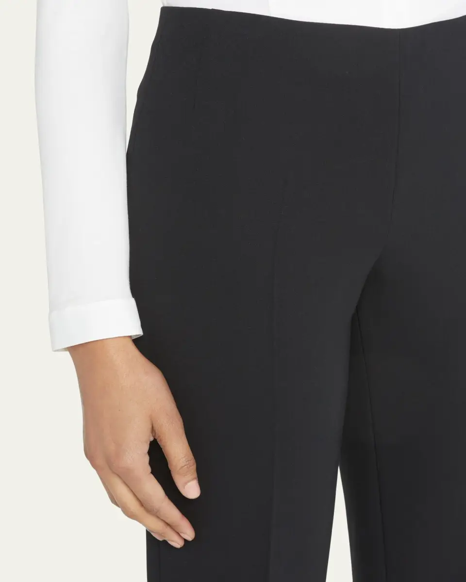 Akris Carol Classic Flat-Front Pants | Thumbnail 5 Akris Carol Classic Flat-Front Pants | Thumbnail 5