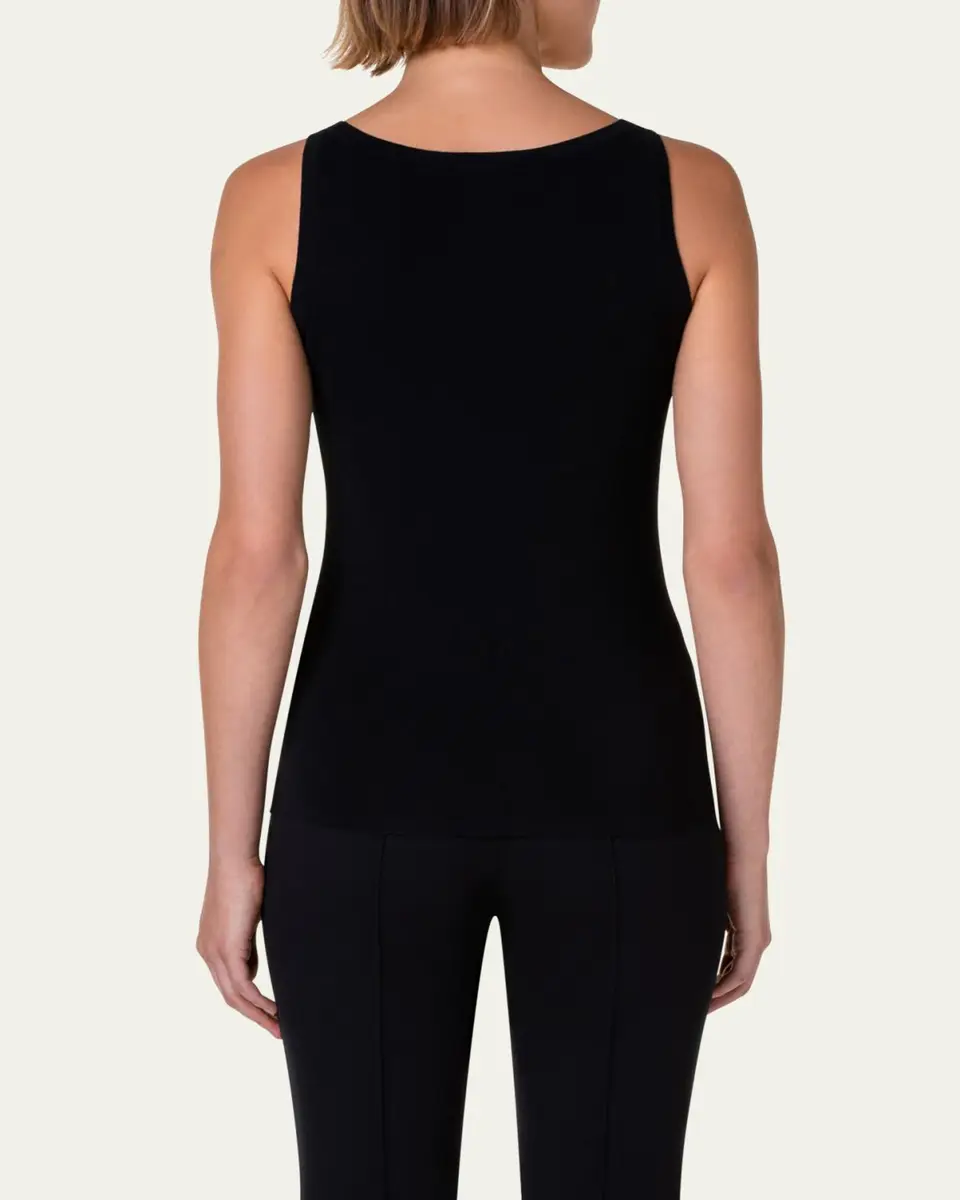 Akris punto Knitted Wool Tank | Thumbnail 3 Akris punto Knitted Wool Tank | Thumbnail 3