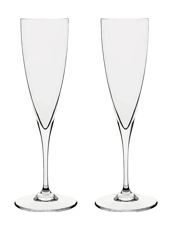 Baccarat Dom Perignon Champagne Flutes, Set of Two