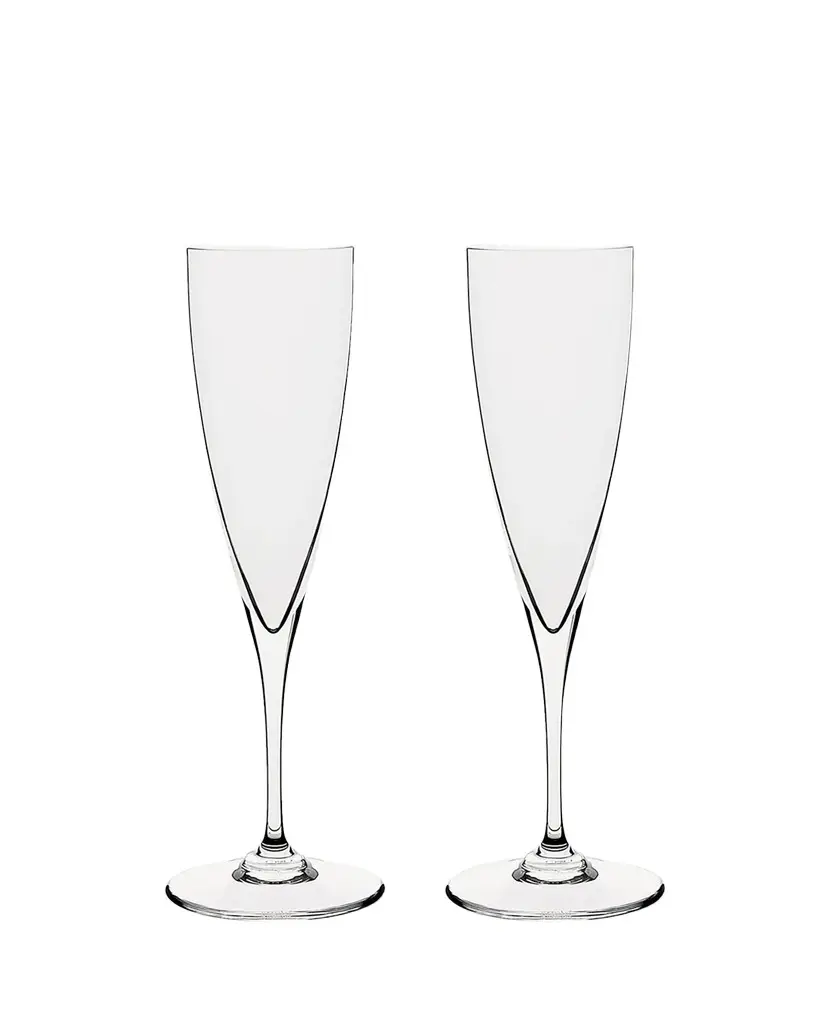 Baccarat Dom Perignon Champagne Flutes, Set of Two