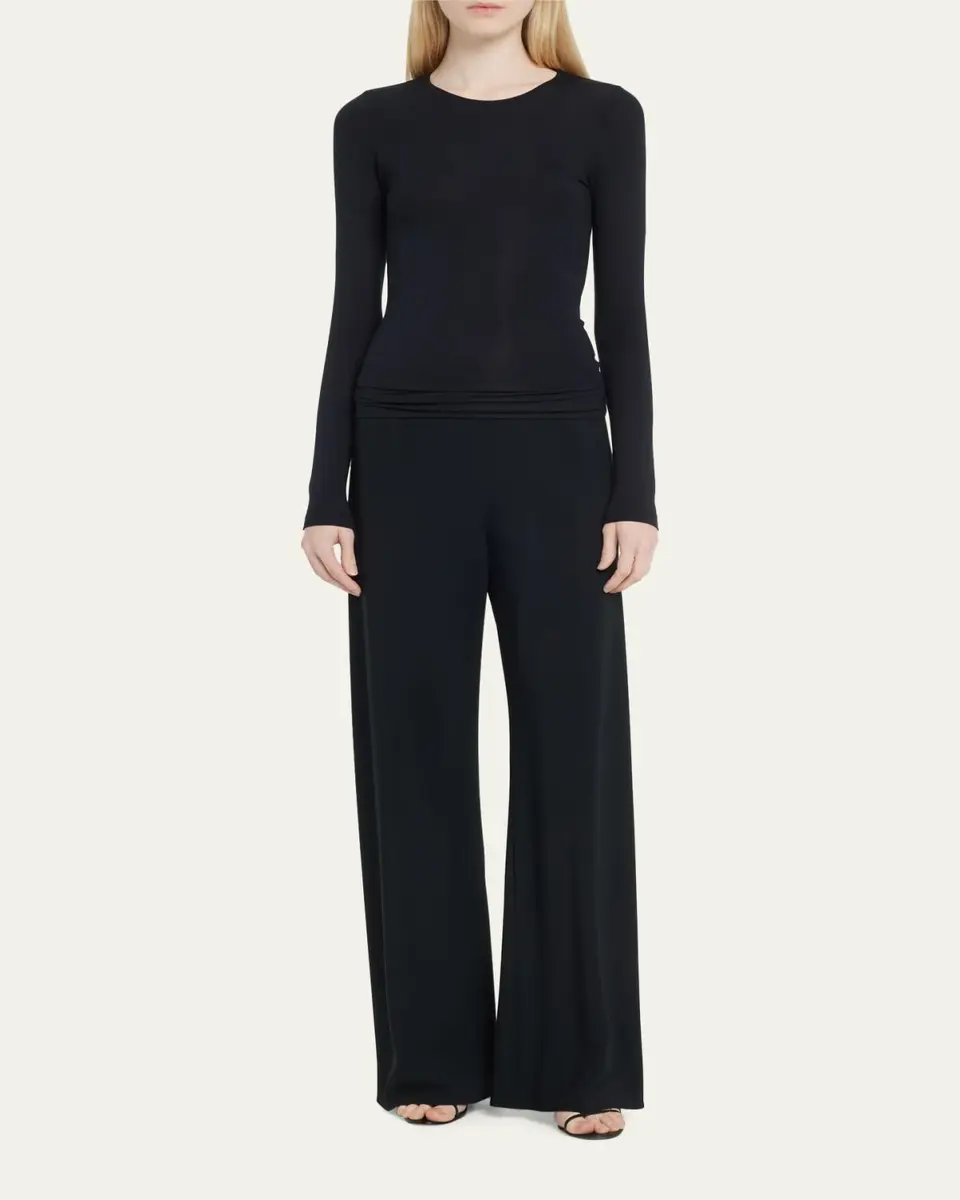 Hanro Soft Touch Long-Sleeve Top | Thumbnail 2