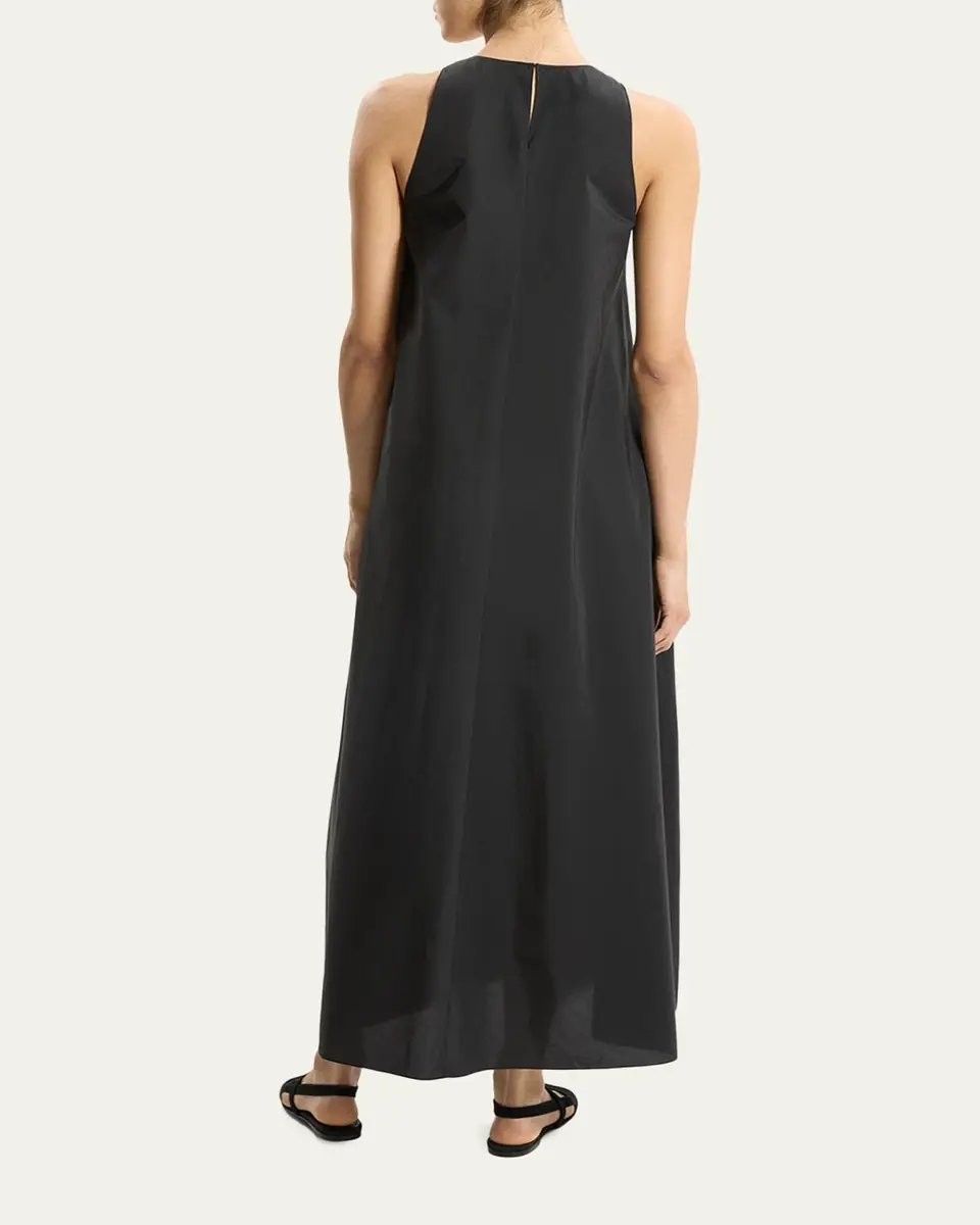 Theory A-Line Cotton Tent Maxi Dress | Thumbnail 3 Theory A-Line Cotton Tent Maxi Dress | Thumbnail 3
