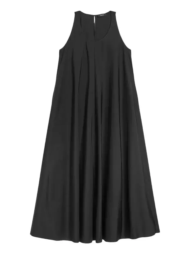A-Line Cotton Tent Maxi Dress A-Line Cotton Tent Maxi Dress