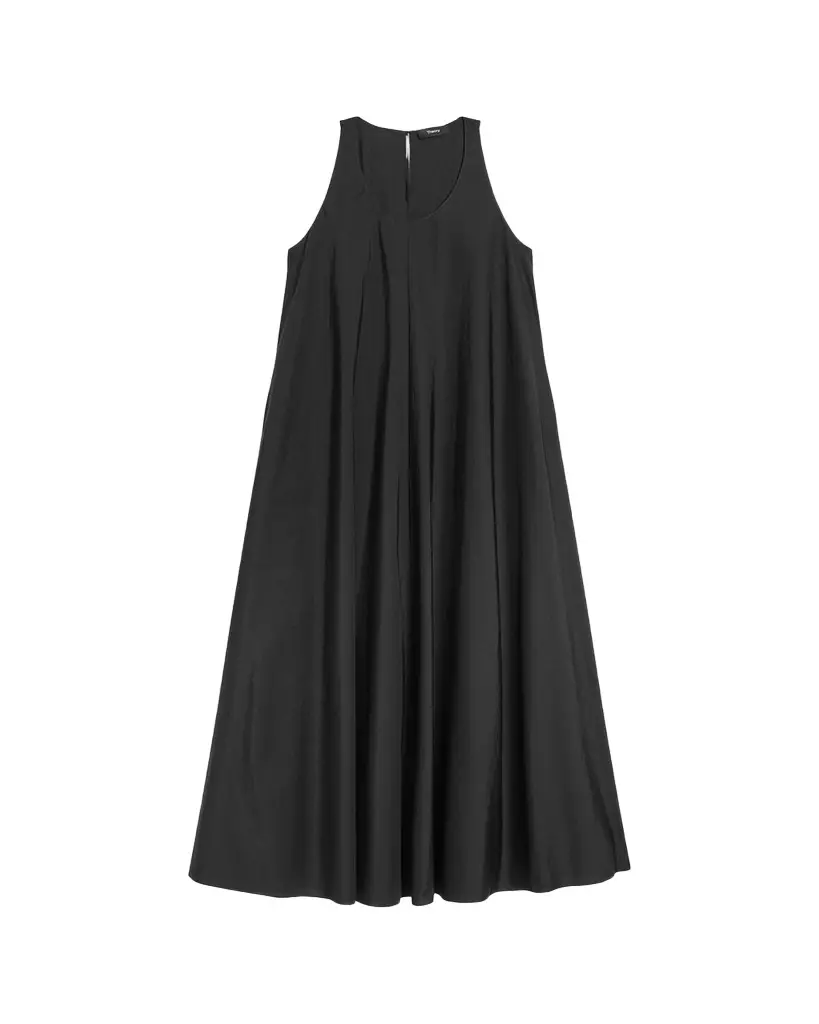 Theory A-Line Cotton Tent Maxi Dress | Image 1 Theory A-Line Cotton Tent Maxi Dress | Image 1