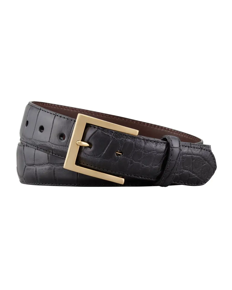 W. Kleinberg Matte Alligator Belt | Thumbnail 3 W. Kleinberg Matte Alligator Belt | Thumbnail 3
