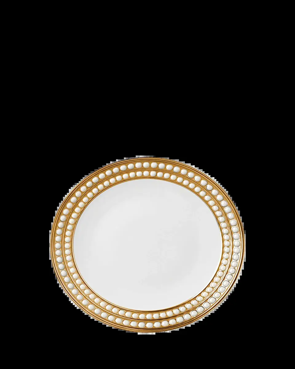 L'Objet Perlee Gold Dessert Plate | Thumbnail 2